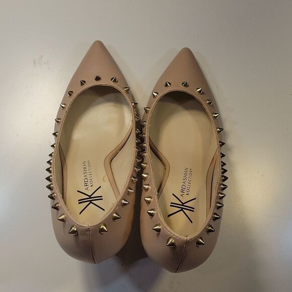 KARDASHIAN KOLLECTION ROCKTUD POINTED TOE HIGH HEEL STILETTOS PUMP SHOES - Picture 7 of 15